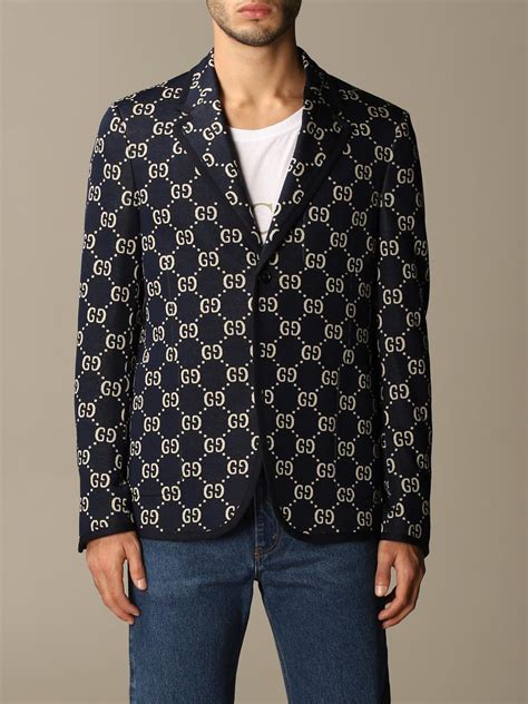 gucci blazer men|gucci housecoat for men.